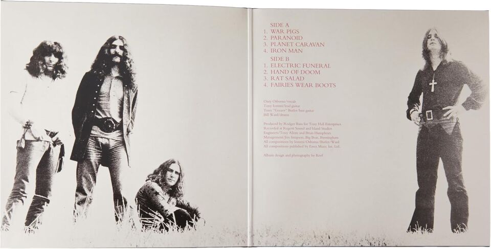 Black Sabbath – Paranoid (LP) Plak (Sıfır - Kapalı Ambalaj)