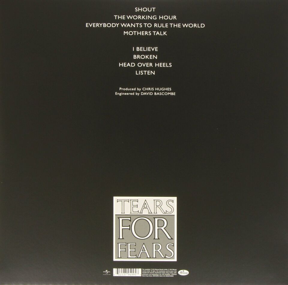 Tears for Fears – Songs from the Big Chair (LP) Plak