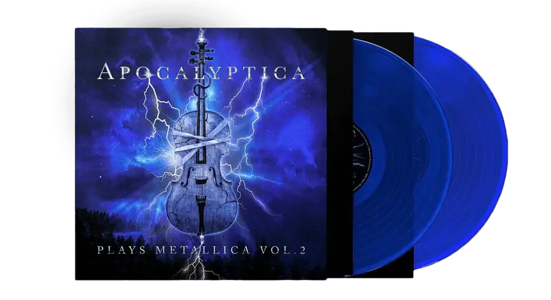 Apocalyptica – Plays Metallica Vol. 2 (Blue Vinyl) (2LP) Plak (Sıfır - Kapalı Ambalaj)