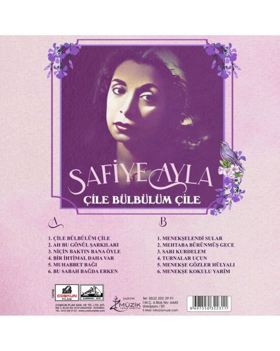 Safiye Ayla – Çile Bülbülüm Çile (LP) Plak