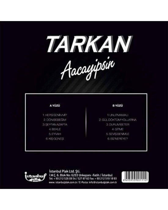 Tarkan – Aacayipsin (LP) Plak