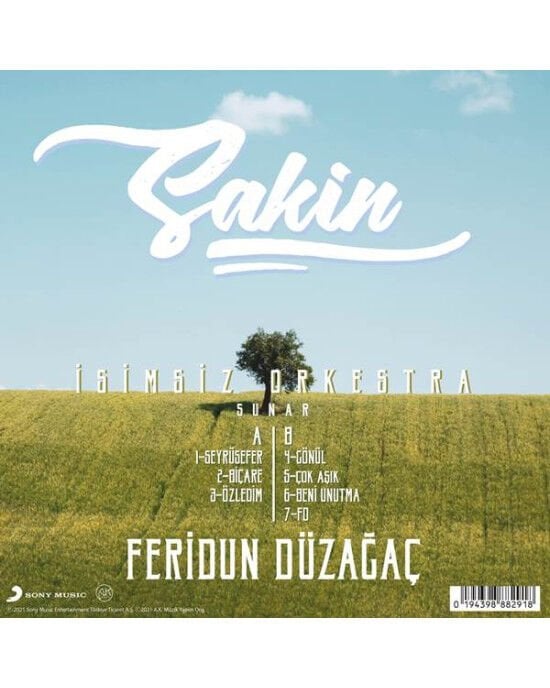 Feridun Düzağaç – Sakin (LP) Plak