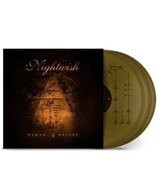 Nightwish – Human. :||: Nature. (Solid Gold Vinyl) (3LP) Plak (Sıfır - Kapalı Ambalaj)