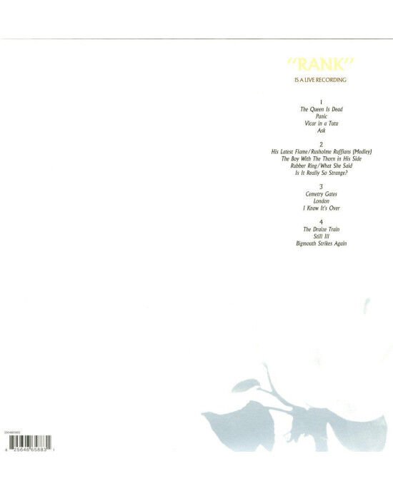 The Smiths – Rank (2LP) Plak (Sıfır - Kapalı Ambalaj)