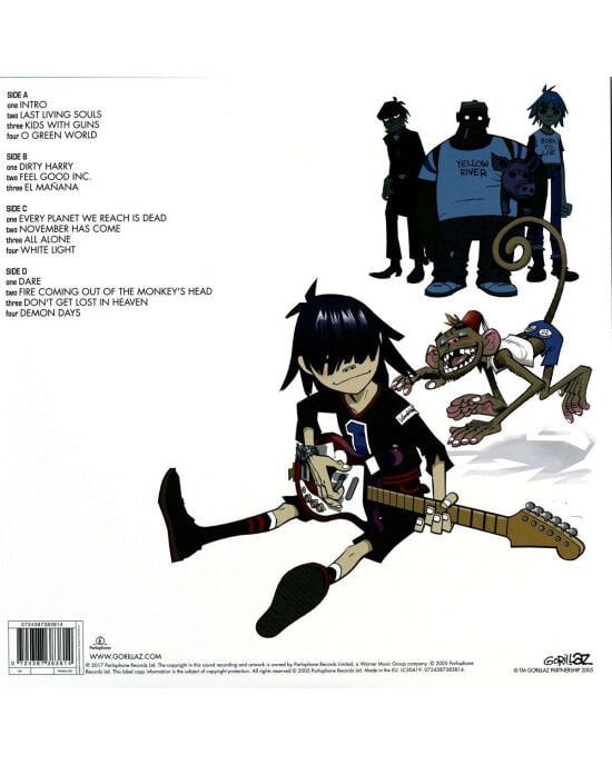 Gorillaz – Demon Days (2LP) Plak
