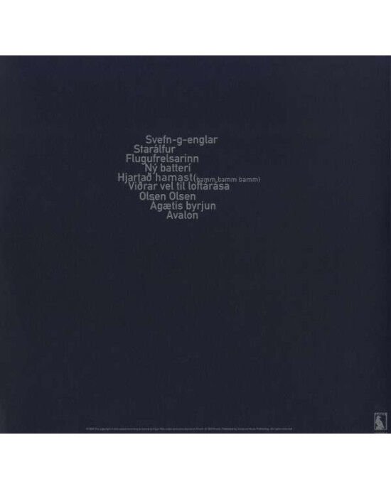Sigur Rós – Ágætis Byrjun (2LP) Plak (Sıfır - Kapalı Ambalaj)