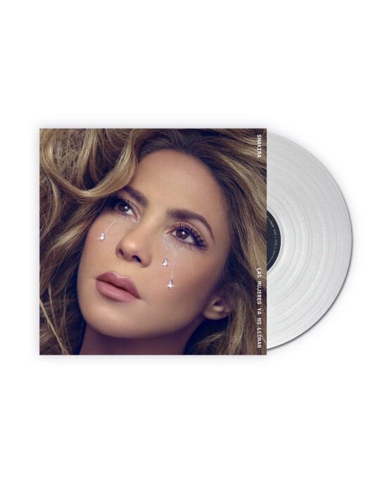 Shakira – Las Mujeres Ya No Lloran (Diamond White Vinyl) (2LP) Plak (Sıfır - Kapalı Ambalaj)