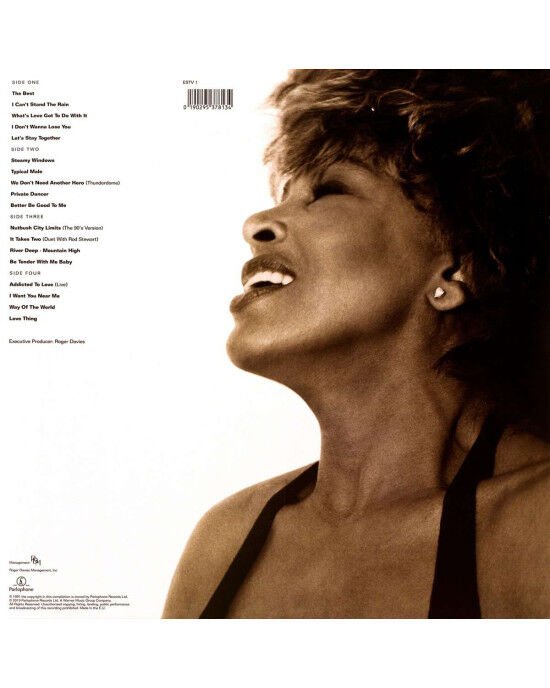 Tina Turner – Simply The Best (2LP) Plak (Sıfır - Kapalı Ambalaj)