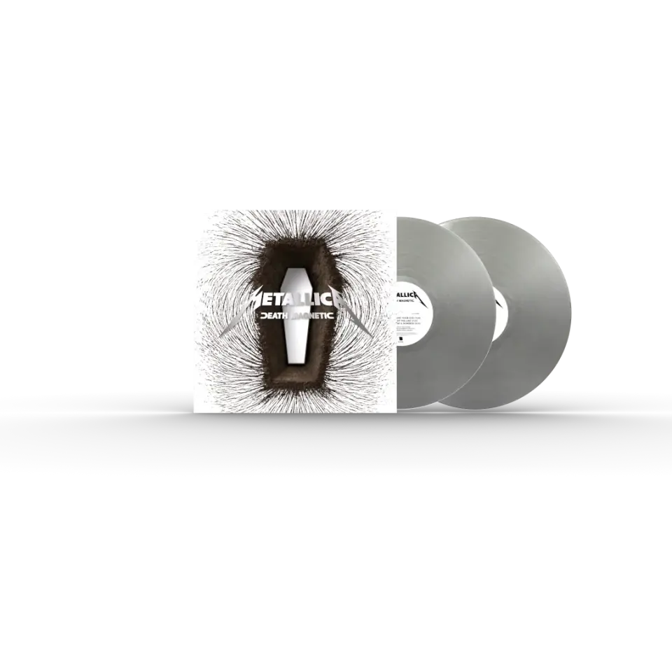 Metallica – Death Magnetic (Limited Edition - Magnetic Silver Vinyl) (2LP) Plak (Sıfır - Kapalı Ambalaj)