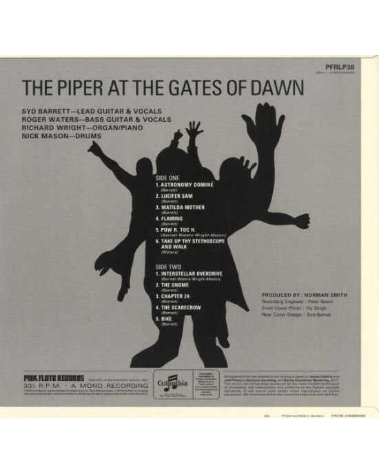 Pink Floyd – The Piper At The Gates Of Dawn (2017 Mono Mix) (LP) Plak (Sıfır - Kapalı Ambalaj)