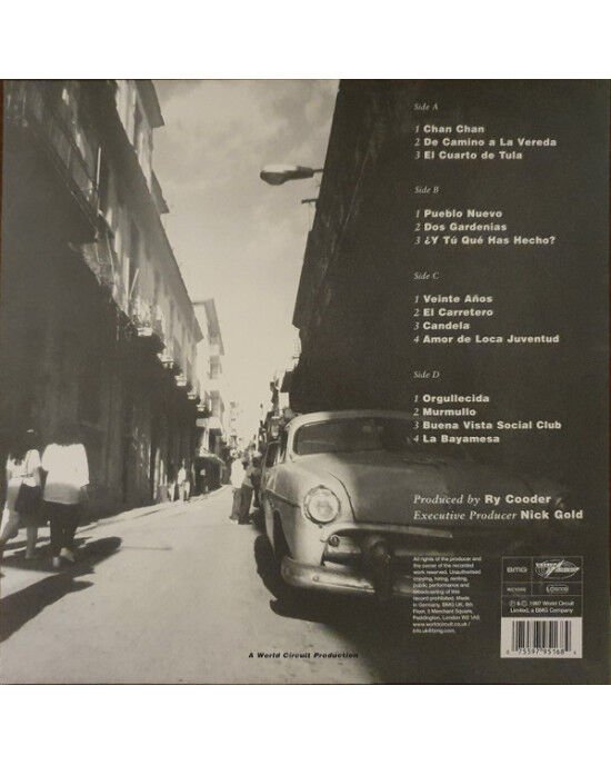 Buena Vista Social Club – Buena Vista Social Club (2LP) Plak (Sıfır - Kapalı Ambalaj)