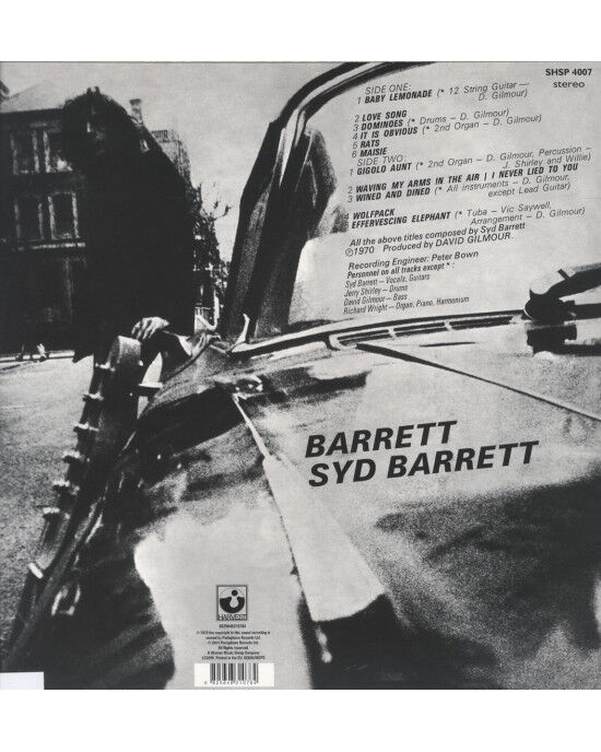 Syd Barrett – Barrett (LP) Plak (Sıfır - Kapalı Ambalaj)
