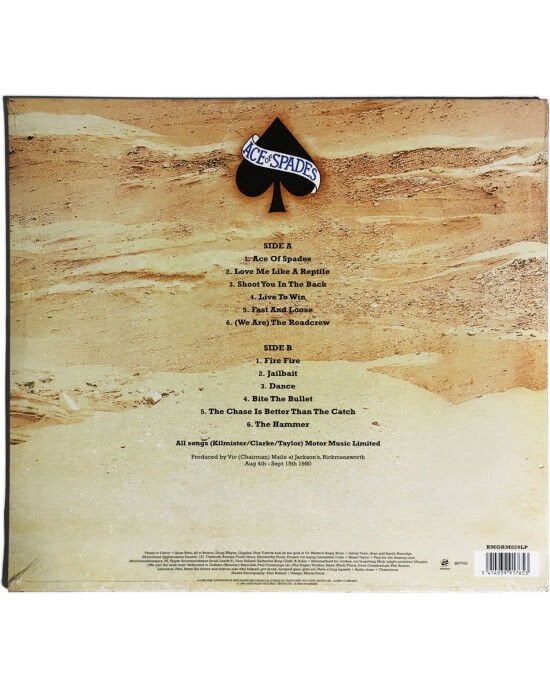 Motörhead – Ace Of Spades (LP) Plak (Sıfır - Kapalı Ambalaj)