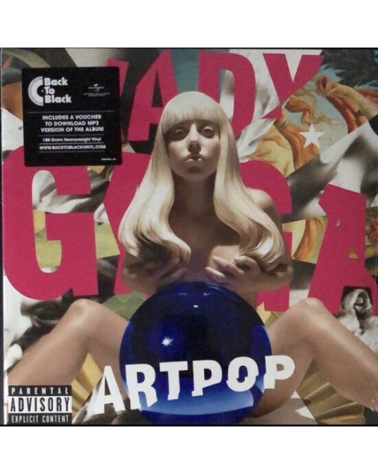 Lady Gaga – ARTPOP (2LP) Plak (Sıfır - Kapalı Ambalaj)