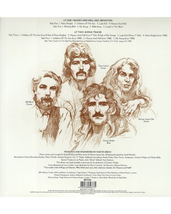 Black Sabbath – Heaven And Hell (LP) Plak (Sıfır - Kapalı Ambalaj)