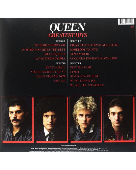 Queen – Greatest Hits (2LP) Plak (Sıfır - Kapalı Ambalaj)