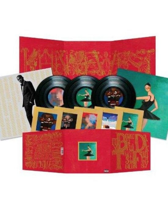 Kanye West – My Beautiful Dark Twisted Fantasy (3LP) Plak (Sıfır - Kapalı Amabalaj)