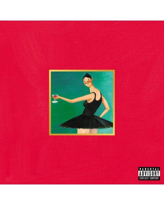 Kanye West – My Beautiful Dark Twisted Fantasy (3LP) Plak (Sıfır - Kapalı Amabalaj)