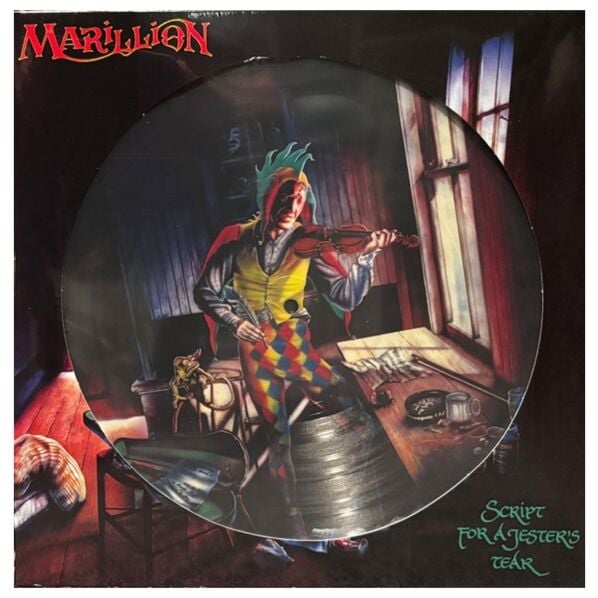 Marillion – Script For A Jester's Tear (Picture Disc) Plak (Sıfır - Kapalı Ambalaj)