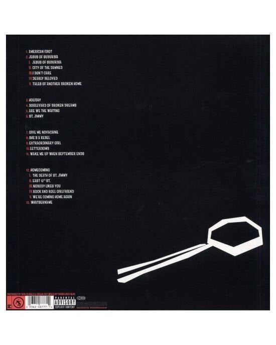 Green Day – American Idiot (2LP) Plak (Sıfır - Kapalı Ambalaj)