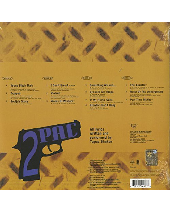 2Pac – 2Pacalypse Now (2LP) Plak - Görsel 2