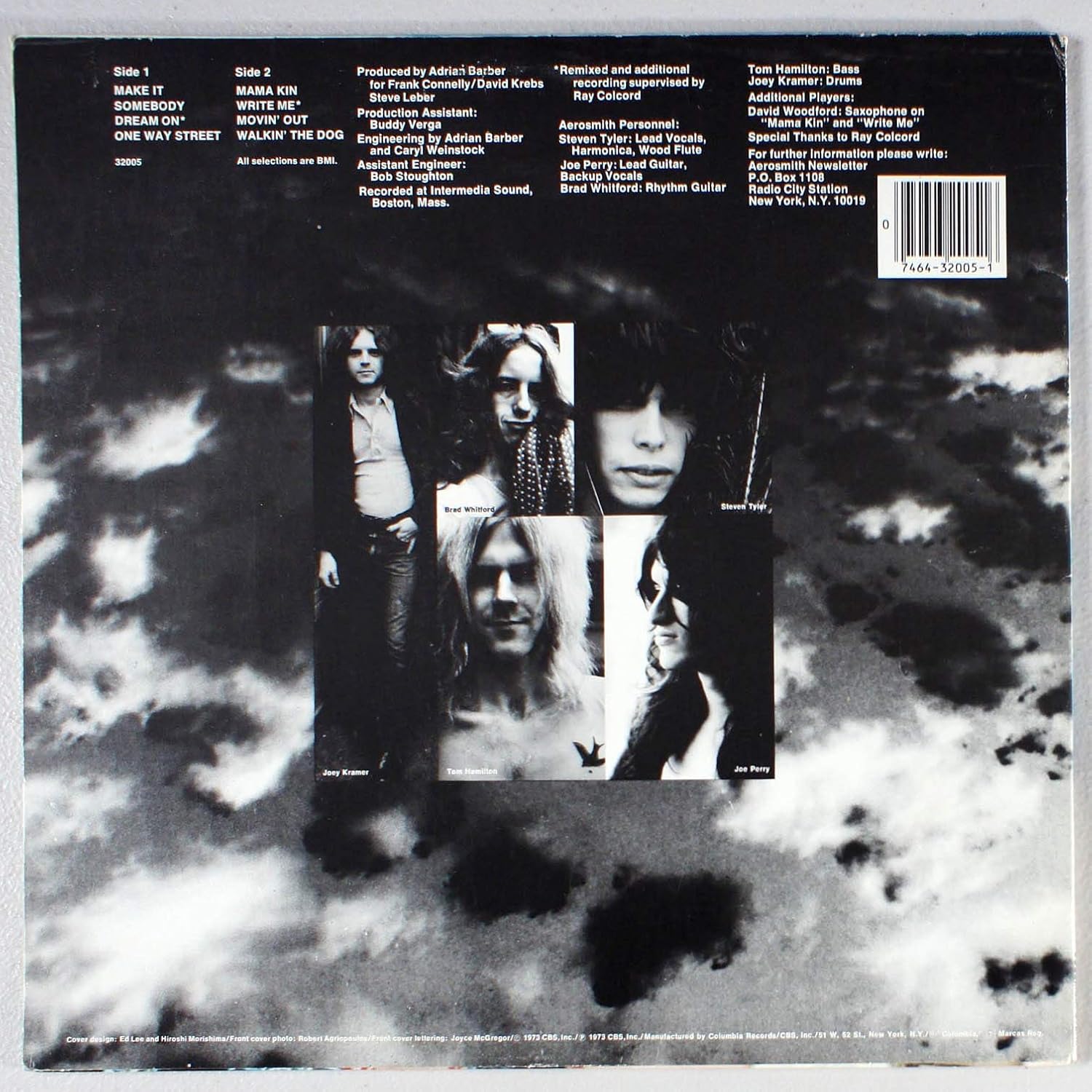 Aerosmith – Aerosmith (LP) Plak - Görsel 2